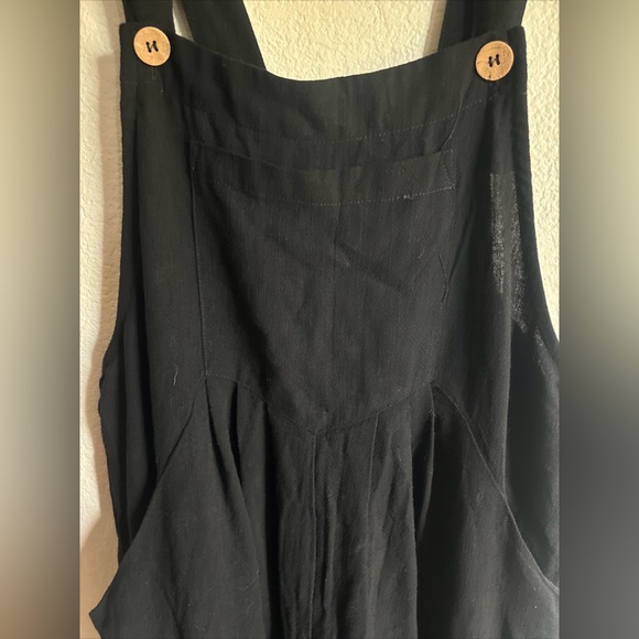 NEW WITH TAG! UEU womens jumpsuit romper wide leg overall with pockets. Small - Picture 2 of 6